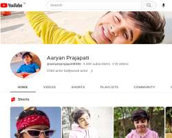 Her son Aryan Prajapati is a YouTuber and has over three thousand subscribers on his channel.